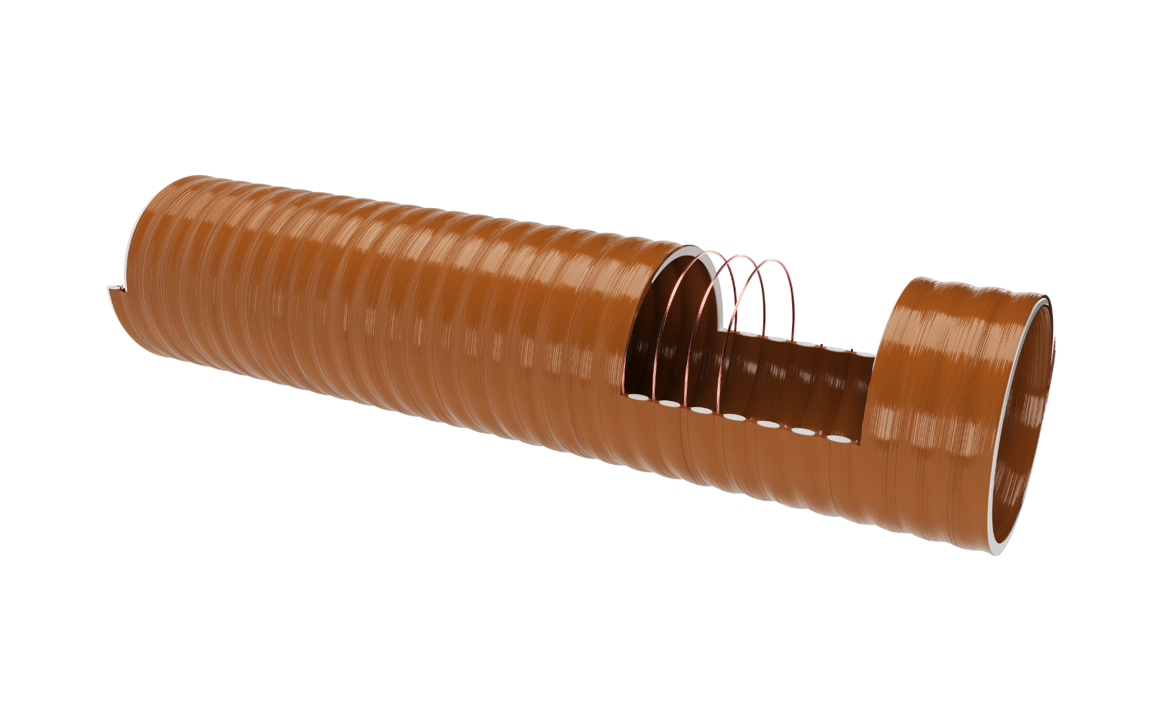 Sucção Marrom Petróleo Anti-Estático